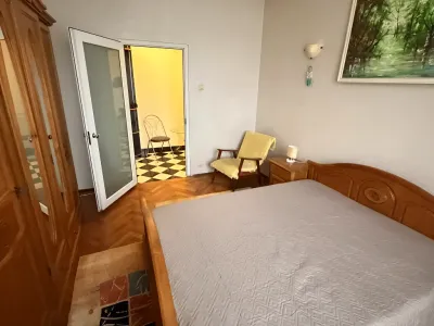 dormitor luminos pat apartament inchiriere Sector 1 București